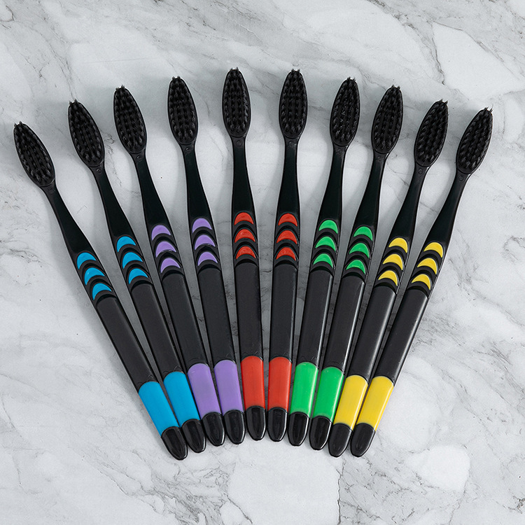 1pcs Bamboo Charcoal Soft-Bris - Bamboo Toothbrush Set 评论和价格