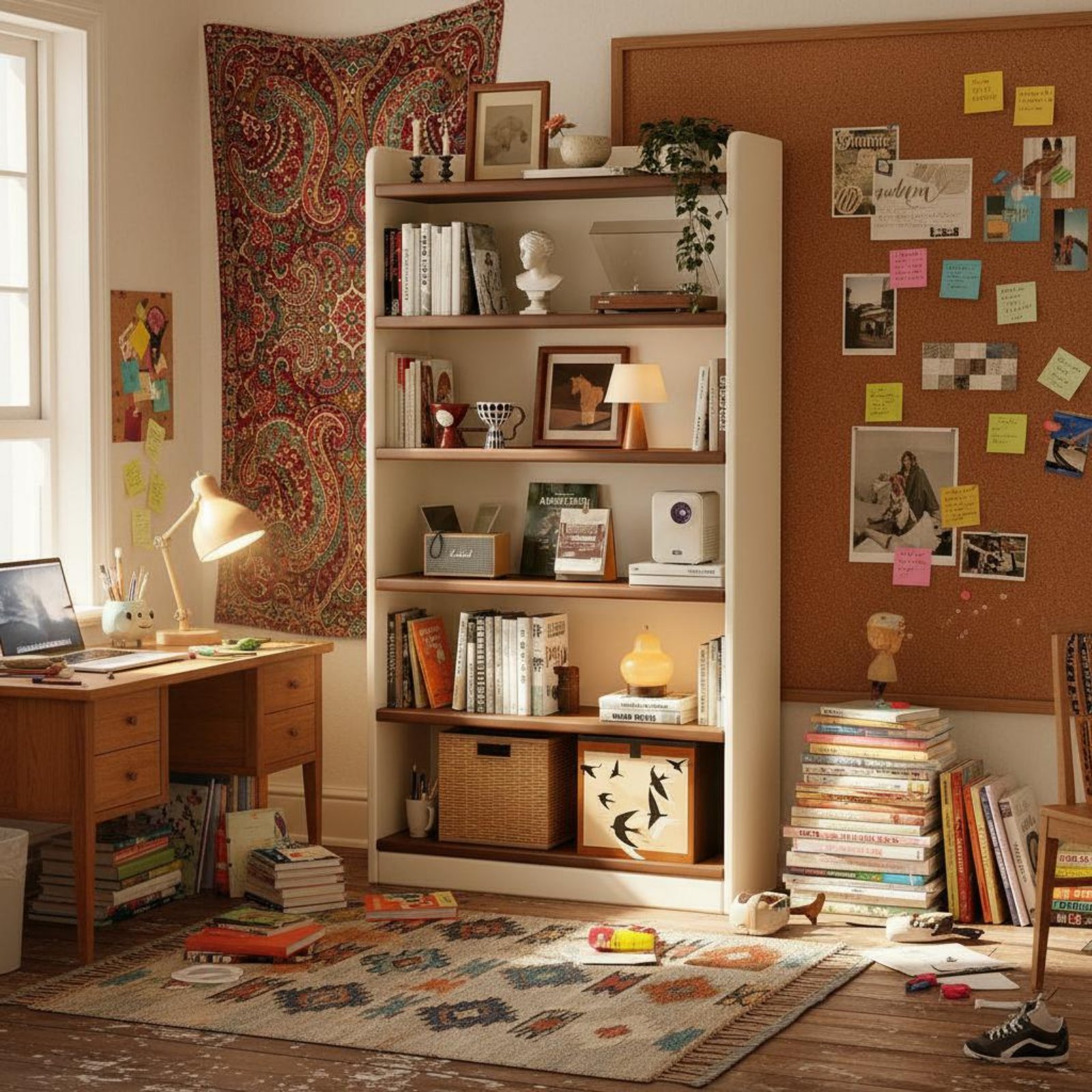 Multi-Tier Book Organizer Larg - Sustainable Living Book 评论和价格