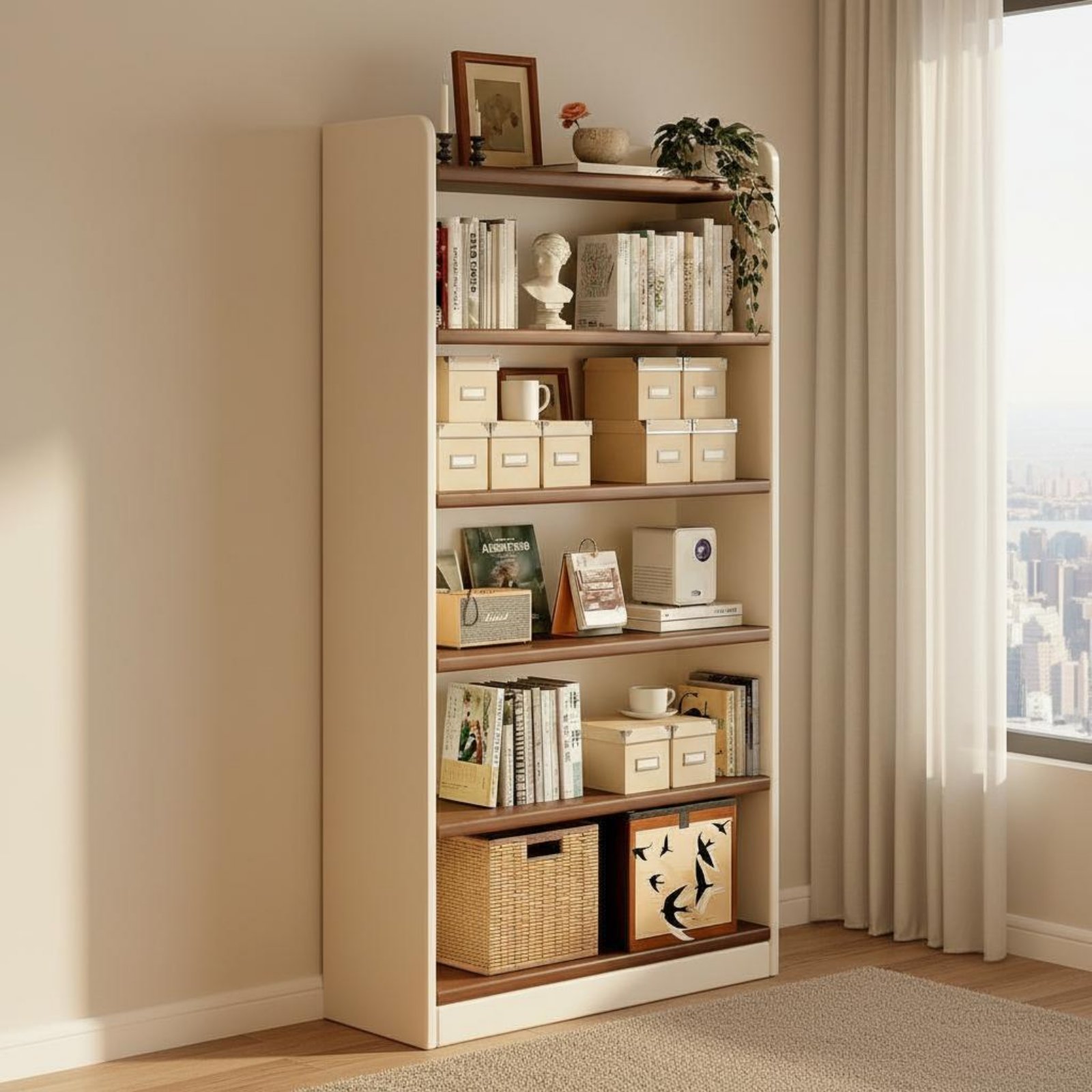 Multi-Tier Book Organizer Larg - Sustainable Living Book 评论和价格