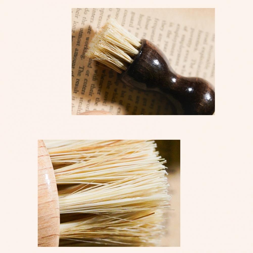 Bamboo Palm Pot Brush With Hum - Bamboo Toothbrush Set 评论和价格